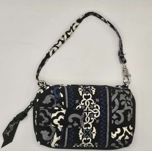 VERA BRADLEY Canterberry Cobalt Phone/Cigarette Pocket Ziparound Wallet - Picture 3 of 9